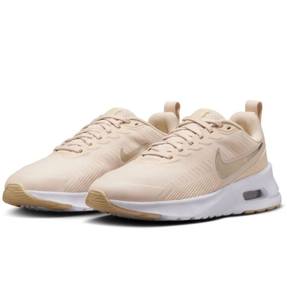 Nike Shoes - NWT Nike | Air Max Nuaxis Sanddrift Grain White Sneaker Shoes, Womens 9